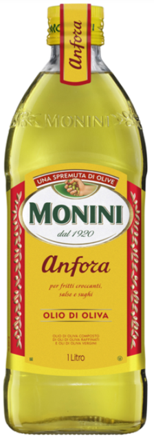 Оливкова олія рафінована Monini Anfora 1 л